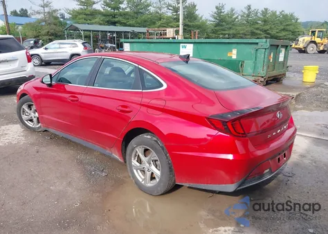 2021 Hyundai Sonata Se z USA, uszkodzony, nr VIN 5NPEG4JA4MH077687